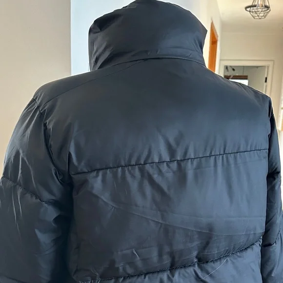 Like New - Columbia Midnight Black Puffer Jacket - Size L - Picture 9 of 13